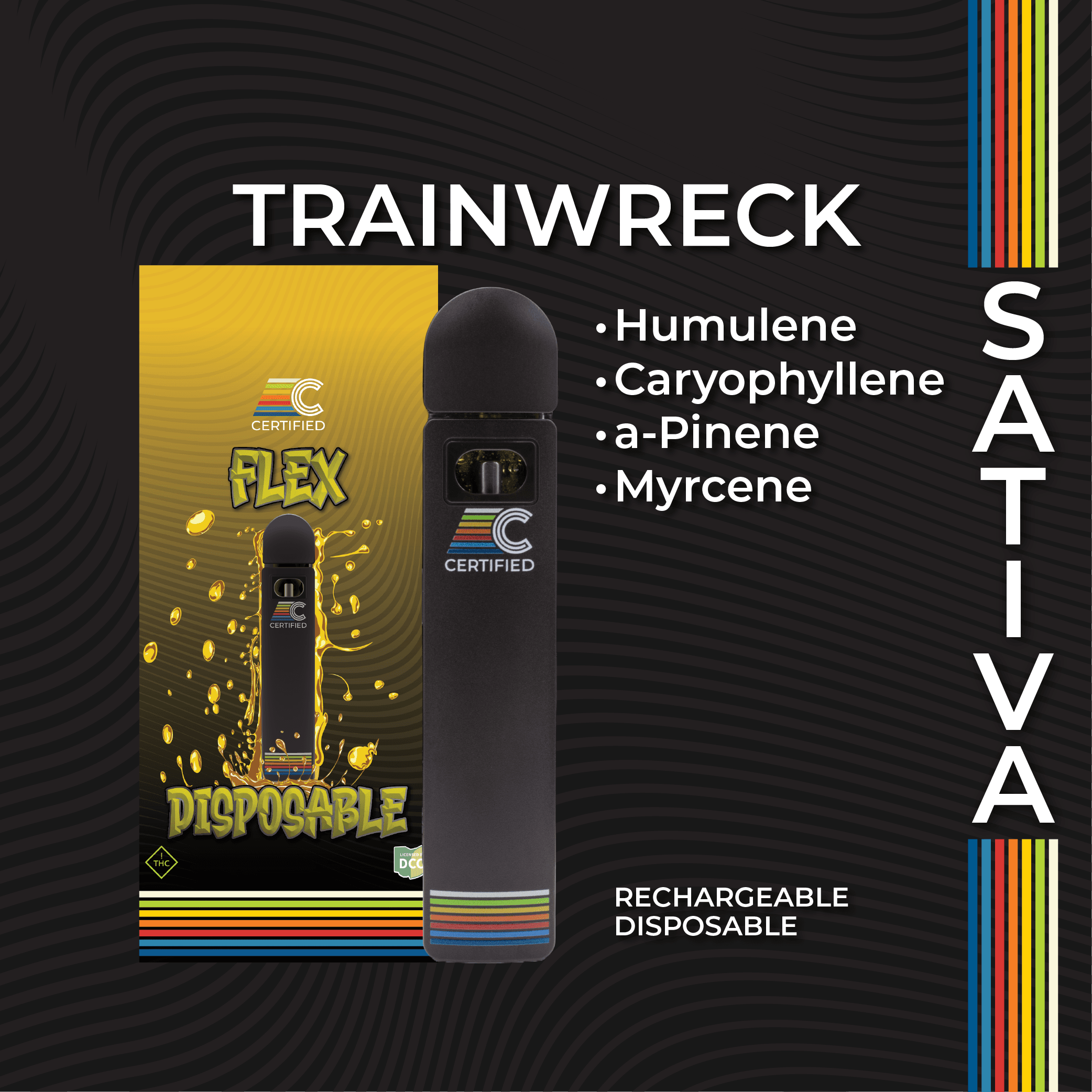 Certified: Trainwreck - Disposable 1g