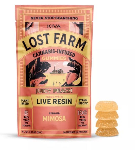 Juicy Peach Gummies - Live Resin