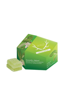 Sour Apple Sativa Enhanced Gummies