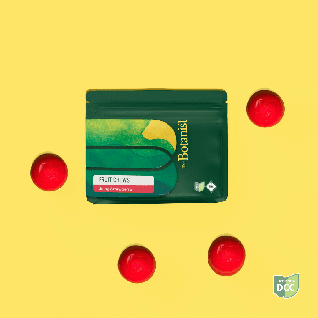 The Botanist - Juicy Strawberry - Fruit Chews - 100mg (4pk) - Indica