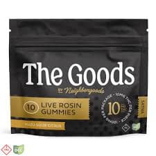 Yuzu Sour Citrus Live Rosin Gummies | S | 100mg | 10pk