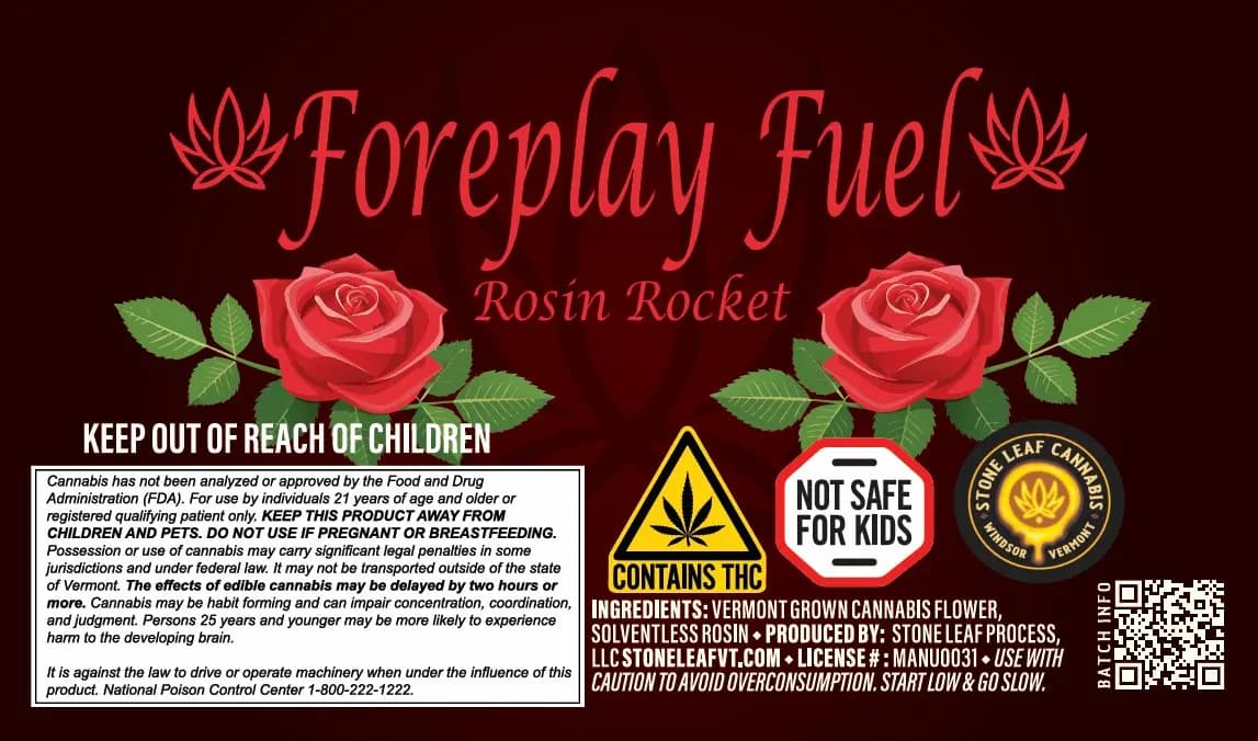 Foreplay Fuel 0.85g Rosin Rocket