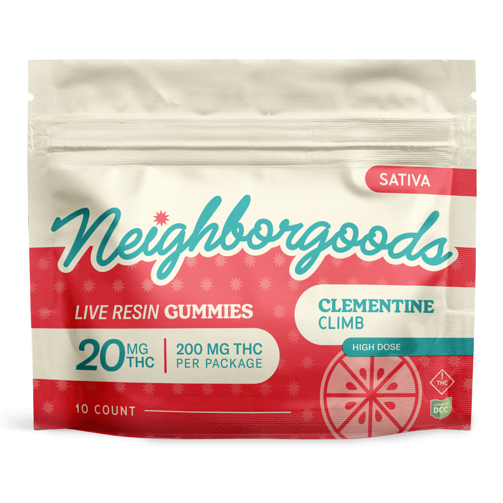 Clementine Climb - Live Resin Gummy (10pk)