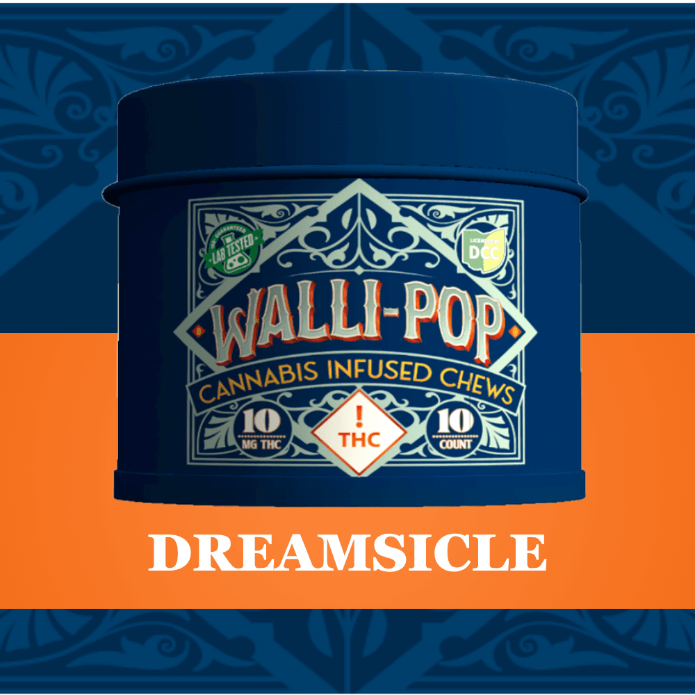 Walli-Pop - Dreamsicle - Gummies - 110mg (10pk) - Hybrid