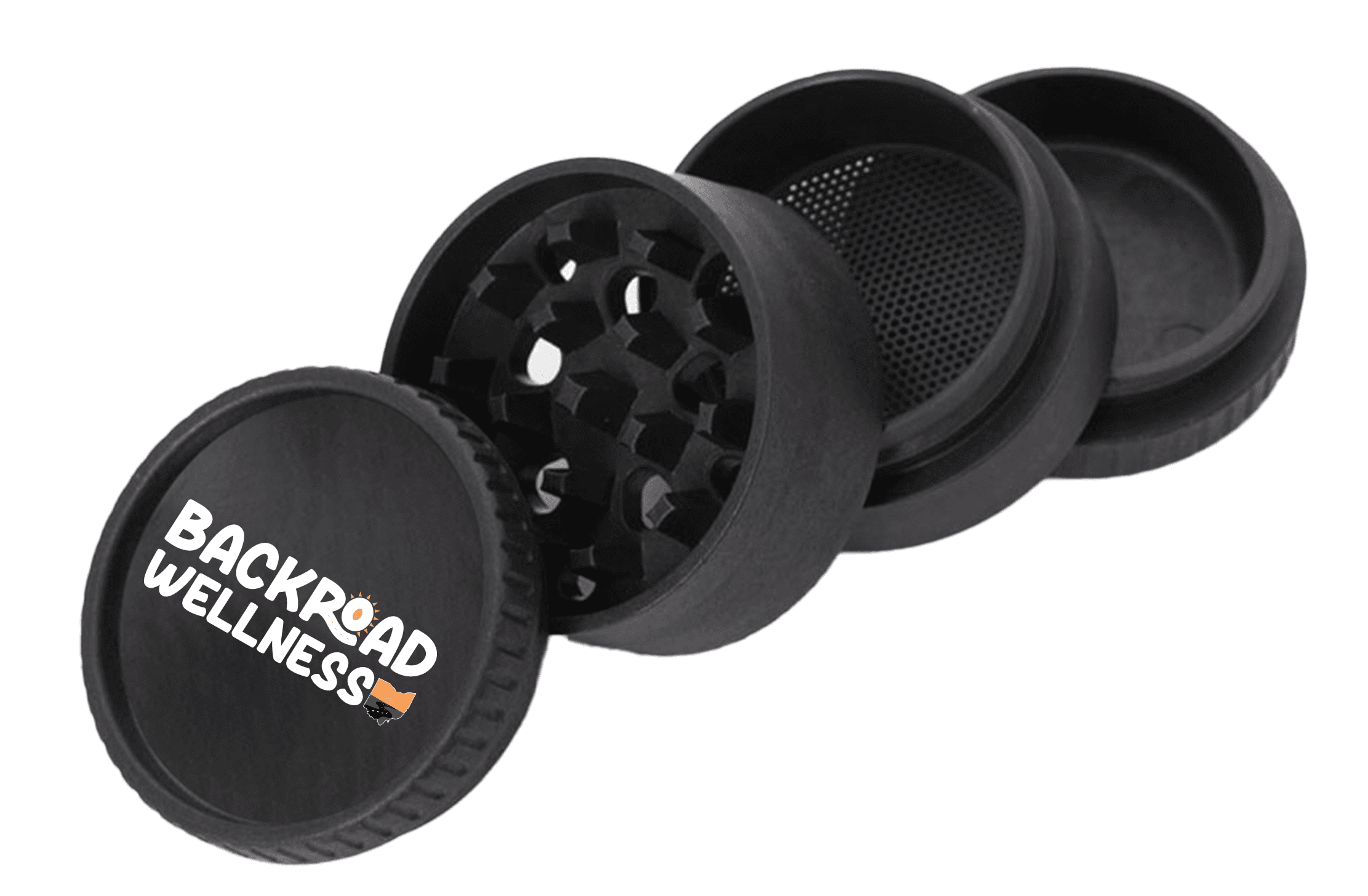 55mm Hemp - Black | Grinder