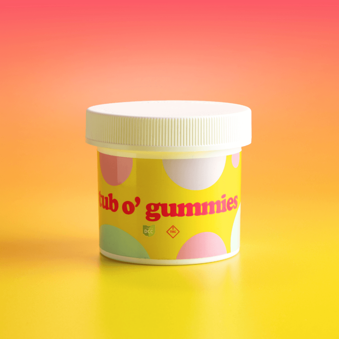 Blue Raspberry Tub'O Gummies