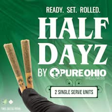 Hell On Wheels Pre-Rolls 2pk .5g (Hybrid) | Pure Ohio Wellness