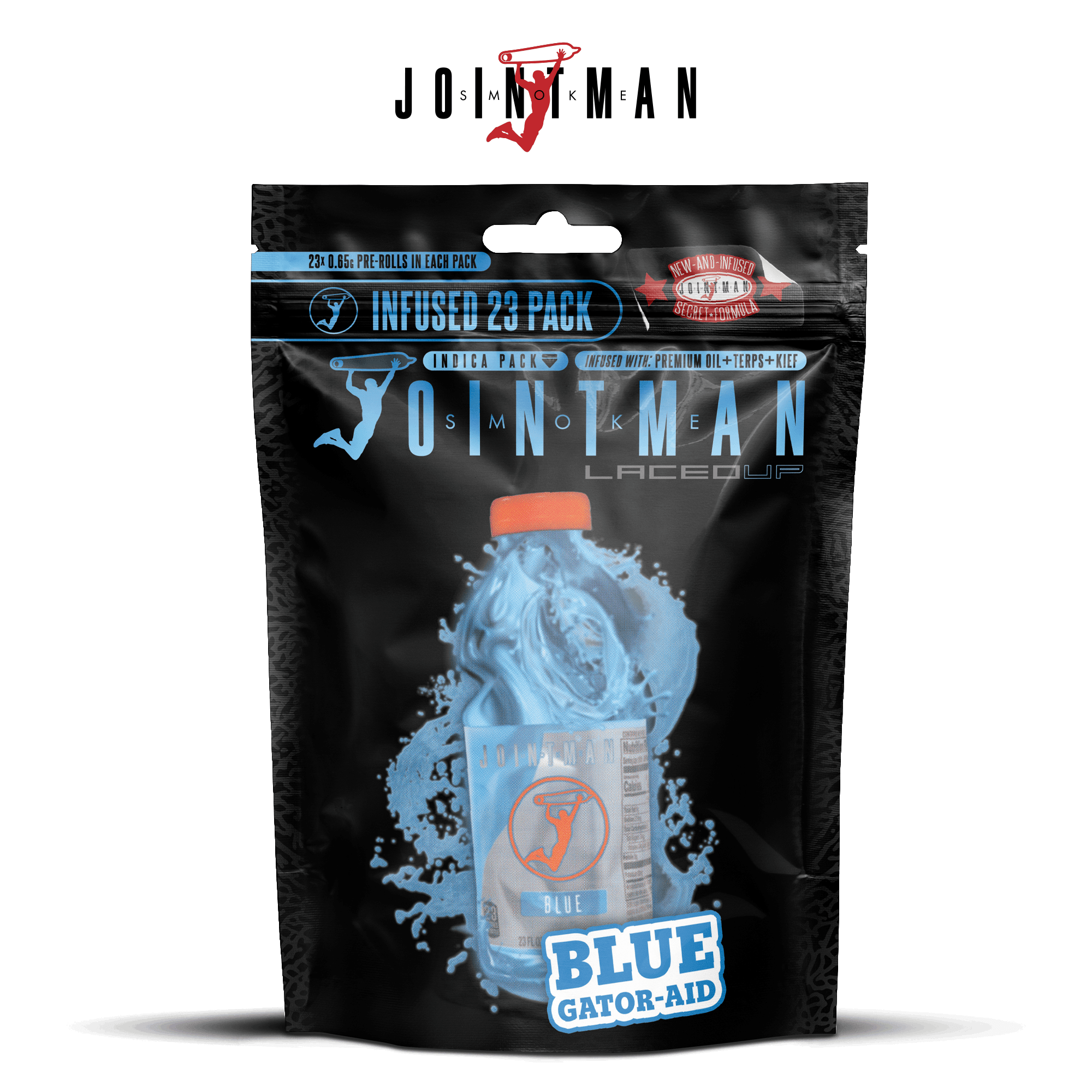 .65g Infused Prerolls Blue Gatoraid