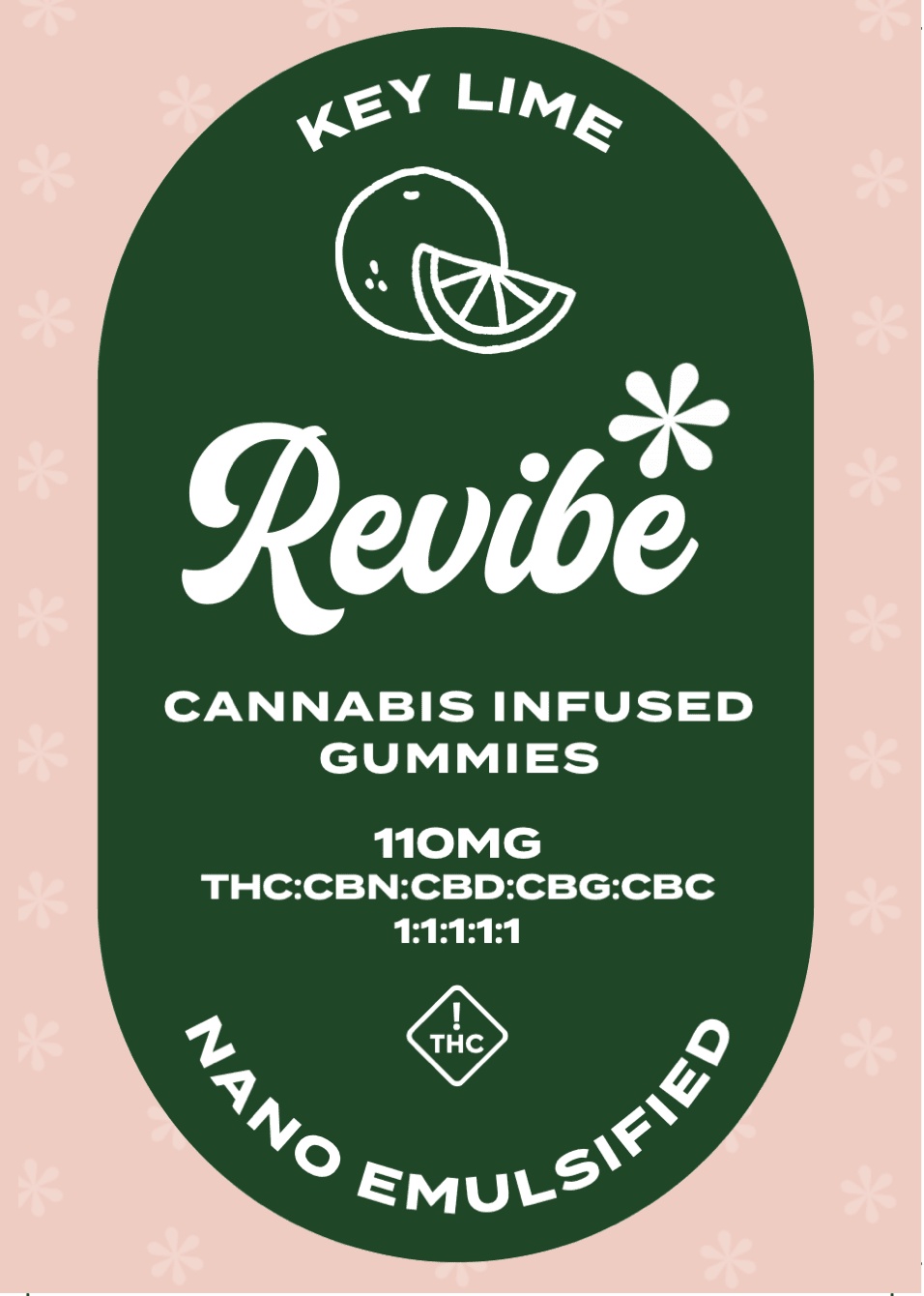 Revibe: Entourage Effect Key Lime - Gummies 10pk 100mg
