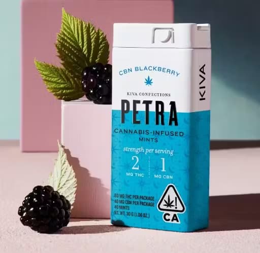 2:1 Blackberry CBN Petra Mints | 40pc