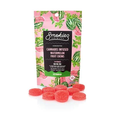 Sweet Watermelon Gummies 100mg | 10pk