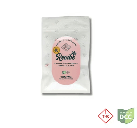 Revibe: Sugar-Free Milk Chocolate - 10pk 100mg