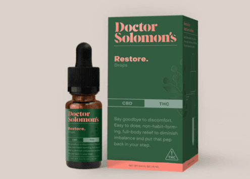 Restore Ratioed Unflavored Tincture 101mg