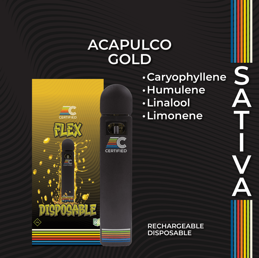 Acapulco Gold - FLEX | 1g Distillate Disposable