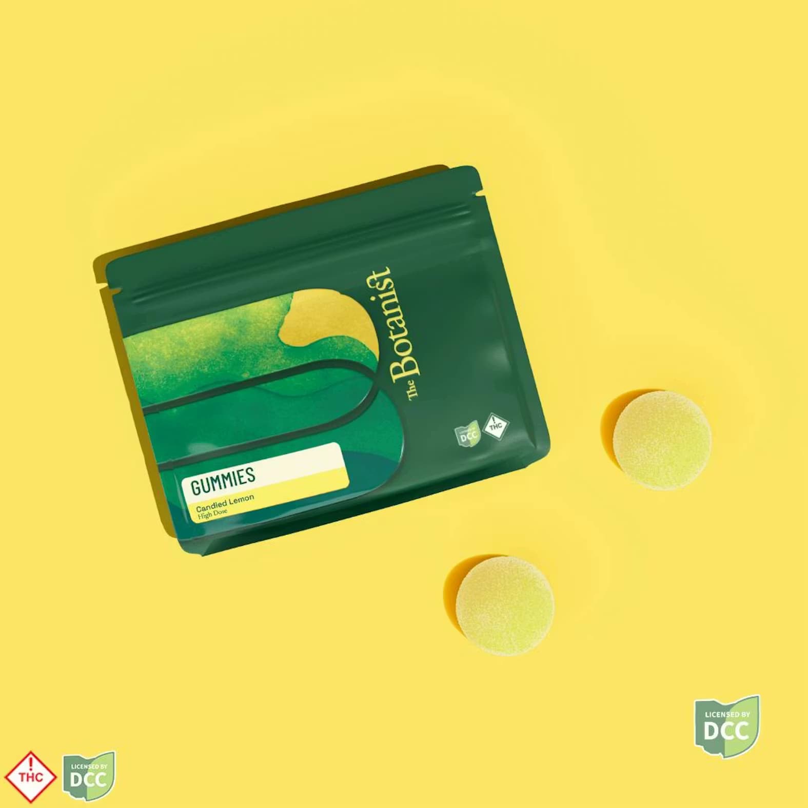 The Botanist: Candied Lemon - Gummies 4pk 100mg
