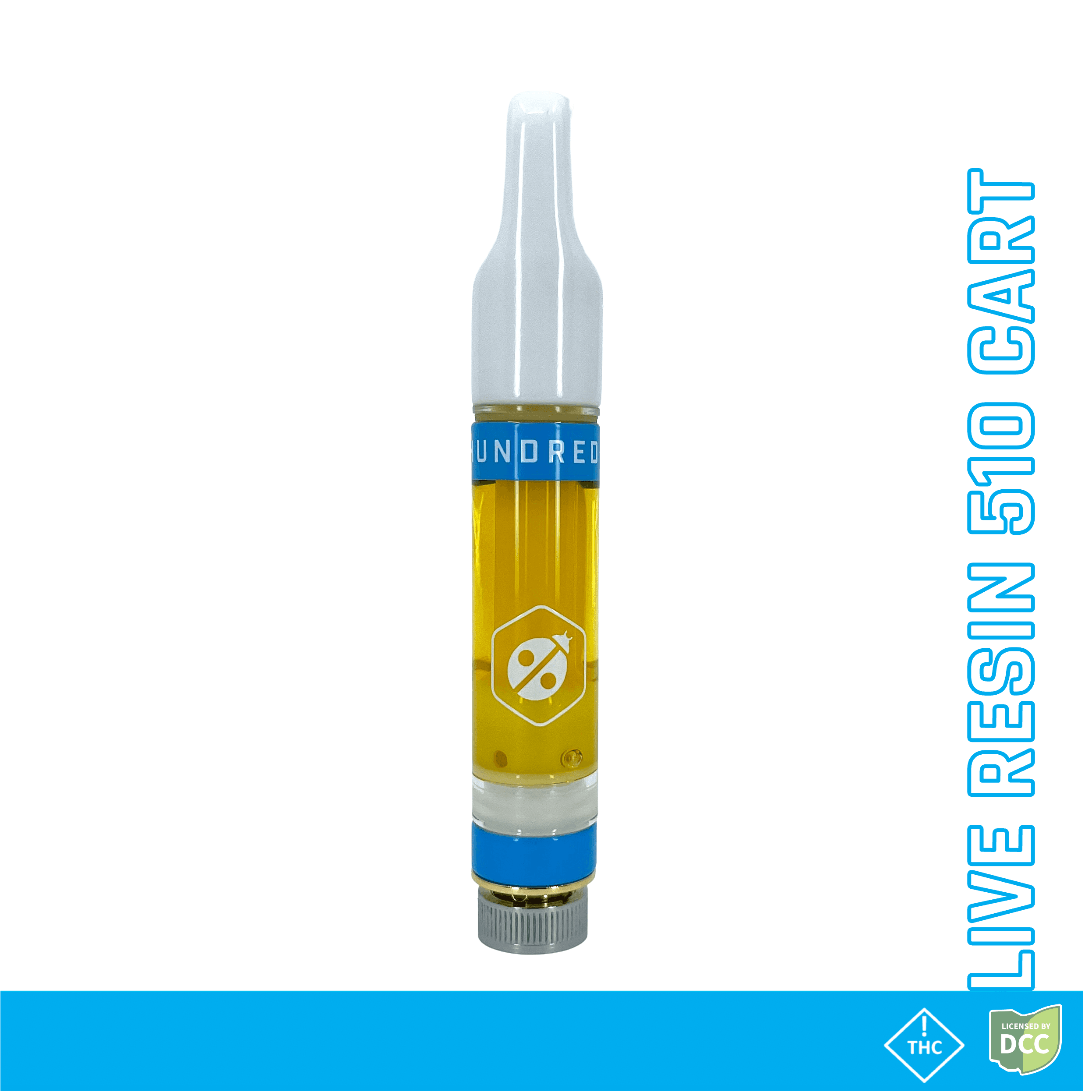 Hundred Percent Labs: Hippie Crasher - Live Resin Cartridge 1g