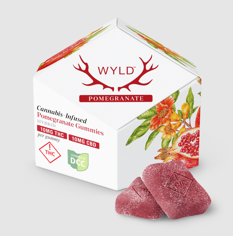 Pomegranate | Gummies 1:1 THC:CBD 100mg 10pk