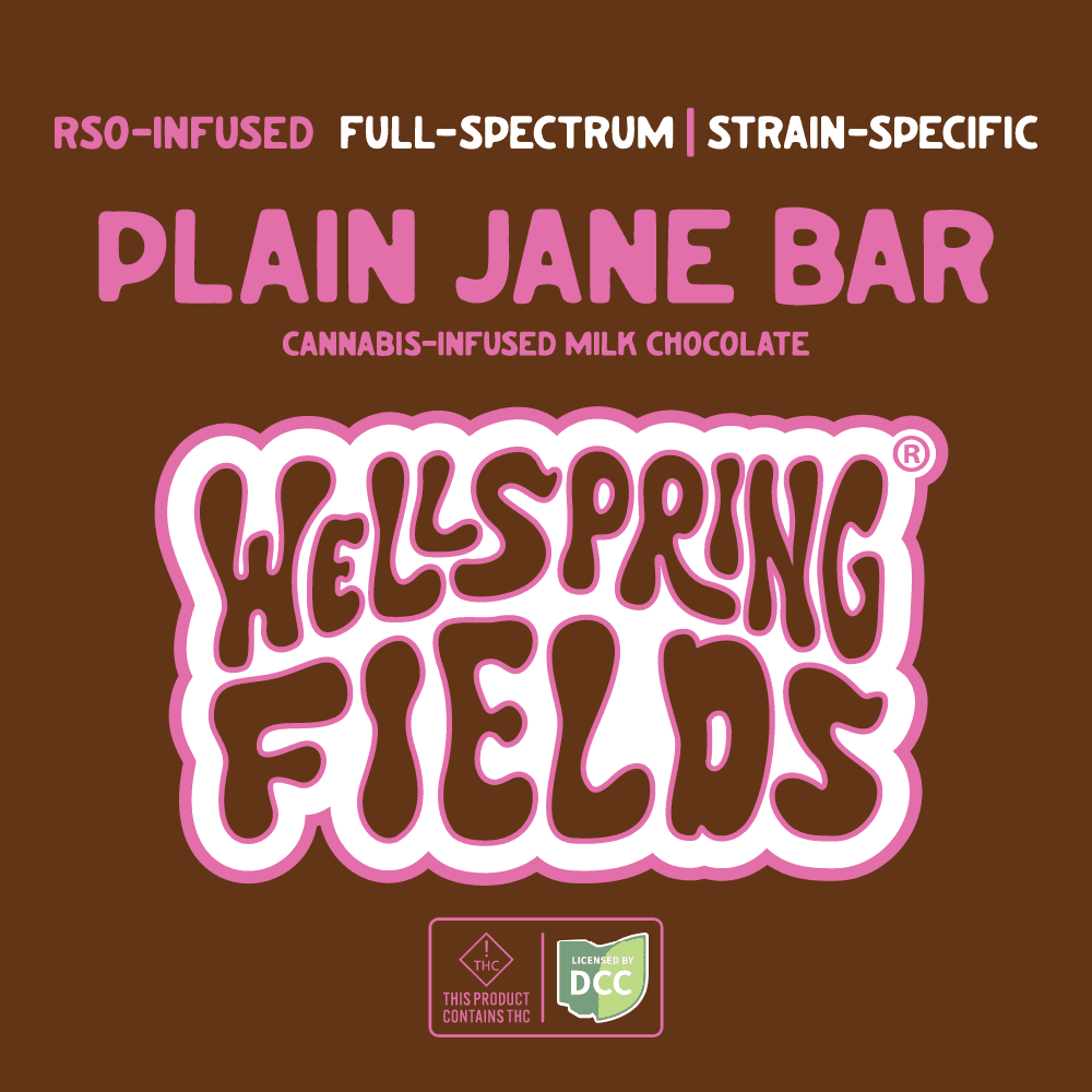 Plain Jane RSO Infused Milk Chocolate Bar 110mg (Hybrid)