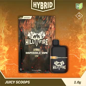 Juicy Scoops Disposable 1g (Indica) l Hillfire
