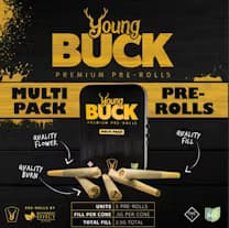 Layer Cake 5pk Pre-Rolls .5g each (Indica) | Young Buck