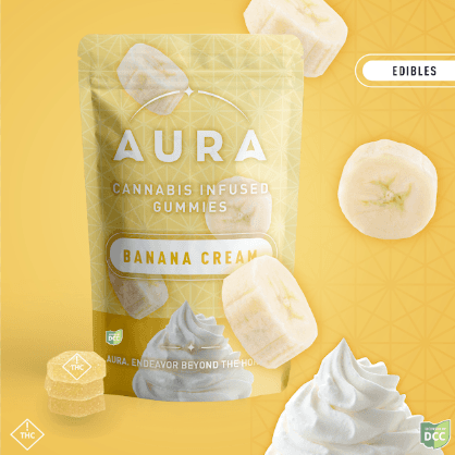 Banana Cream + CBC | Gummies 220mg 24pk