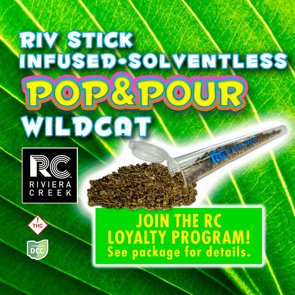 Wildcat - Riv Stick | 1g Ice Hash Infused Flower