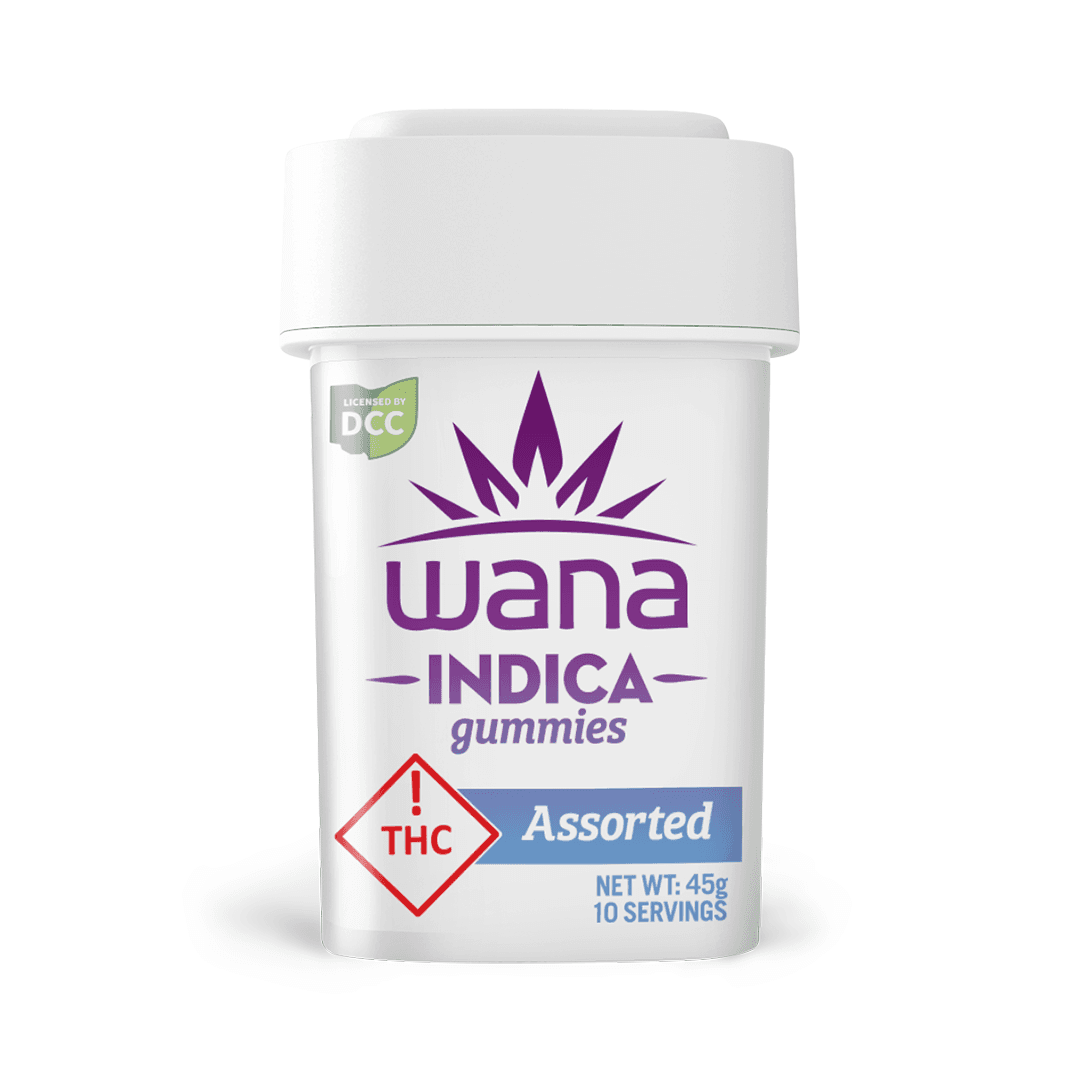 Wana - Sour Assorted Indica Gummies - 10ct - 110mg