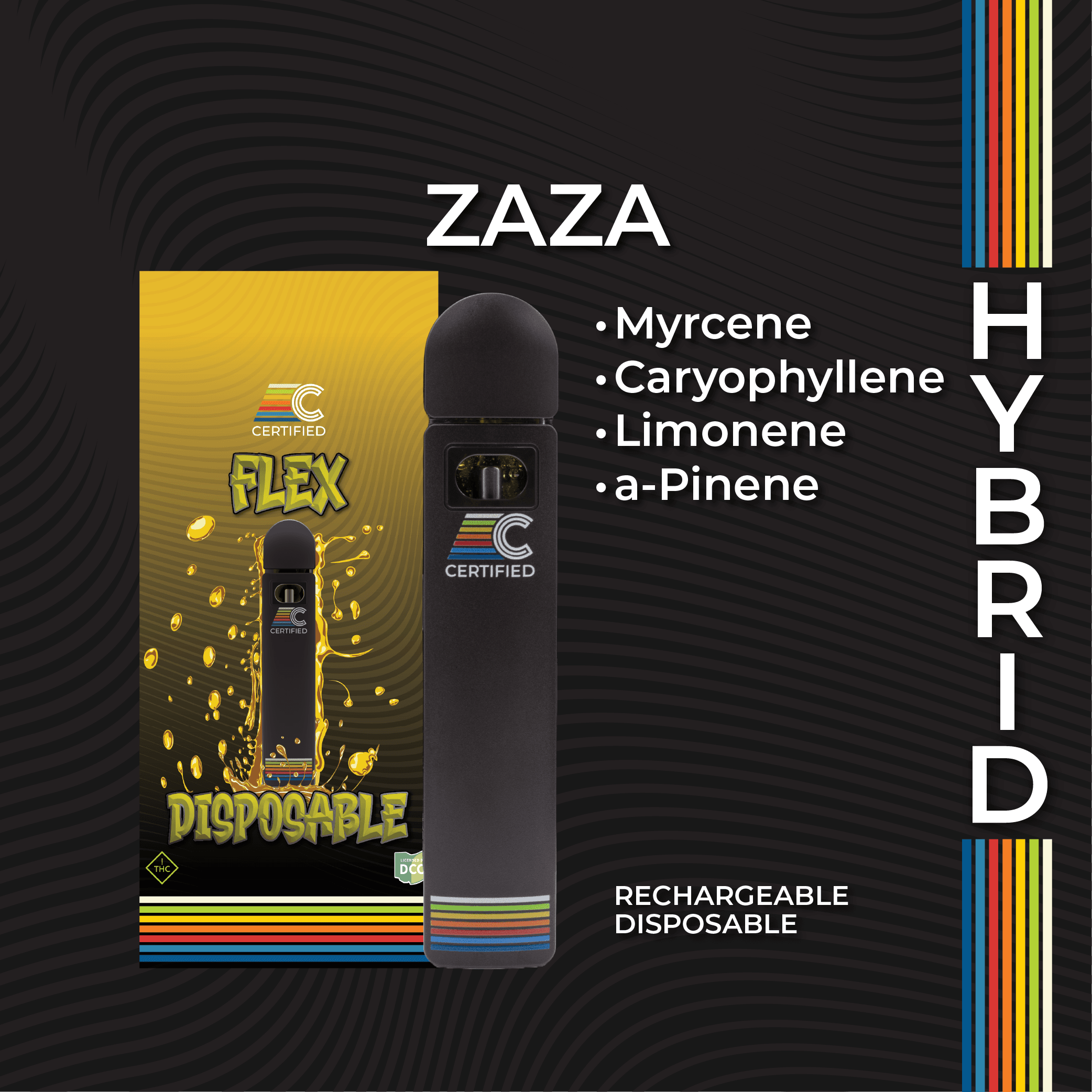 Zaza - FLEX | 1g Distillate Disposable