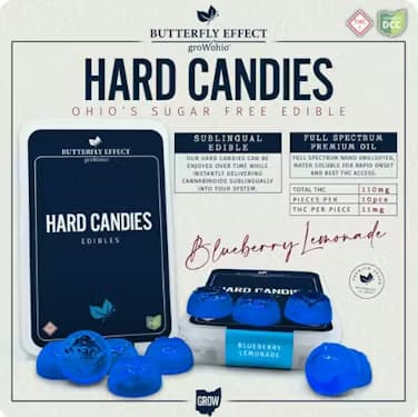 Blueberry Lemonade Hard Candies 110mg (Hybrid) | Butterfly Effect