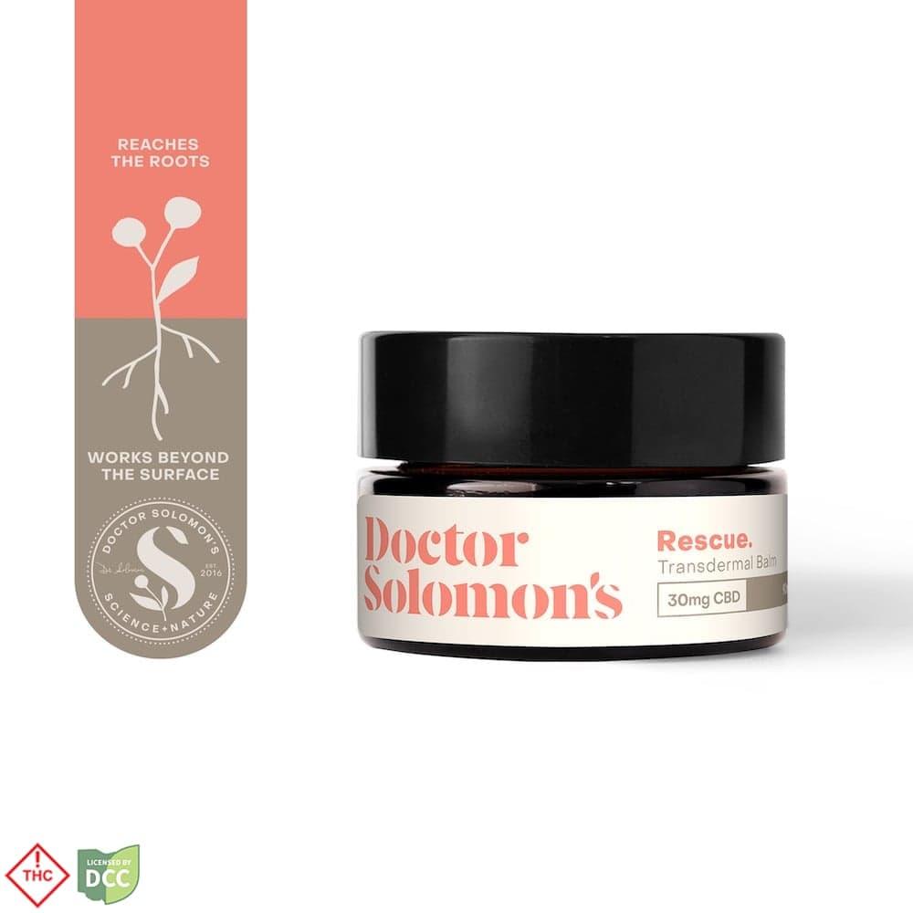 Dr Solomon's: Rescue Balm 1:3 CBD:THC - 120mg