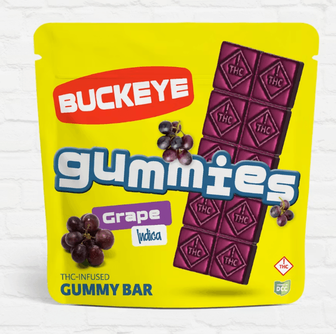 Grape Gummy Bar (100mg)