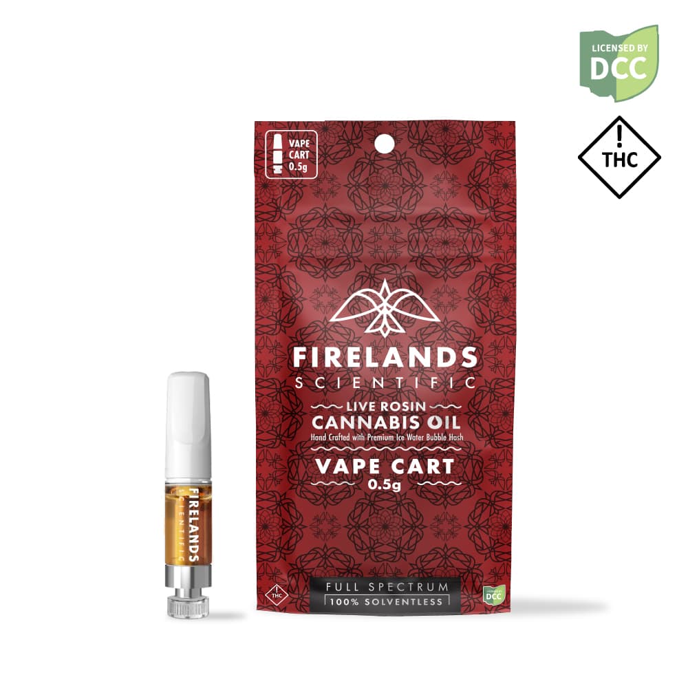 Firelands Scientific - Caddy Rainbows - Live Rosin Cart - 0.5g - Hybrid
