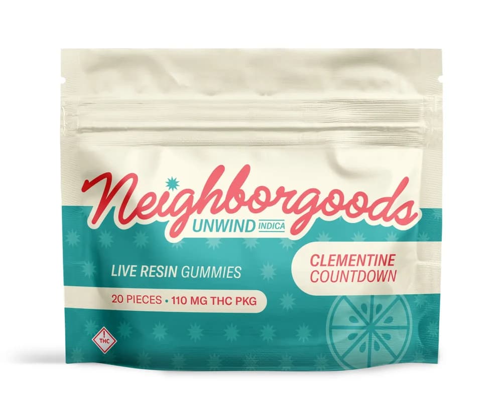 Neighborgoods: Elderberry Acai - Live Rosin Gummies 10pk 110mg