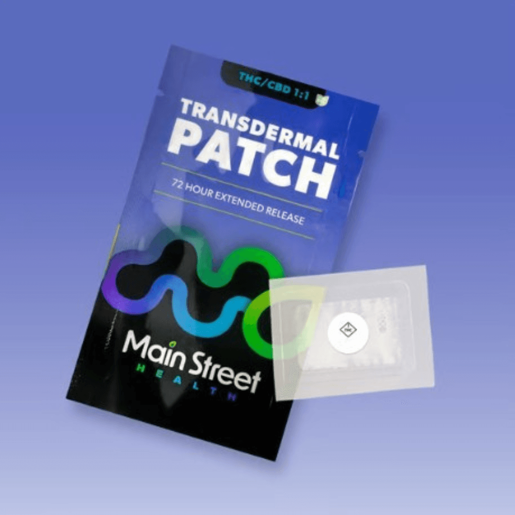 Main Street Health - 1:1 Transdermal Patch - 1ct - 10mg