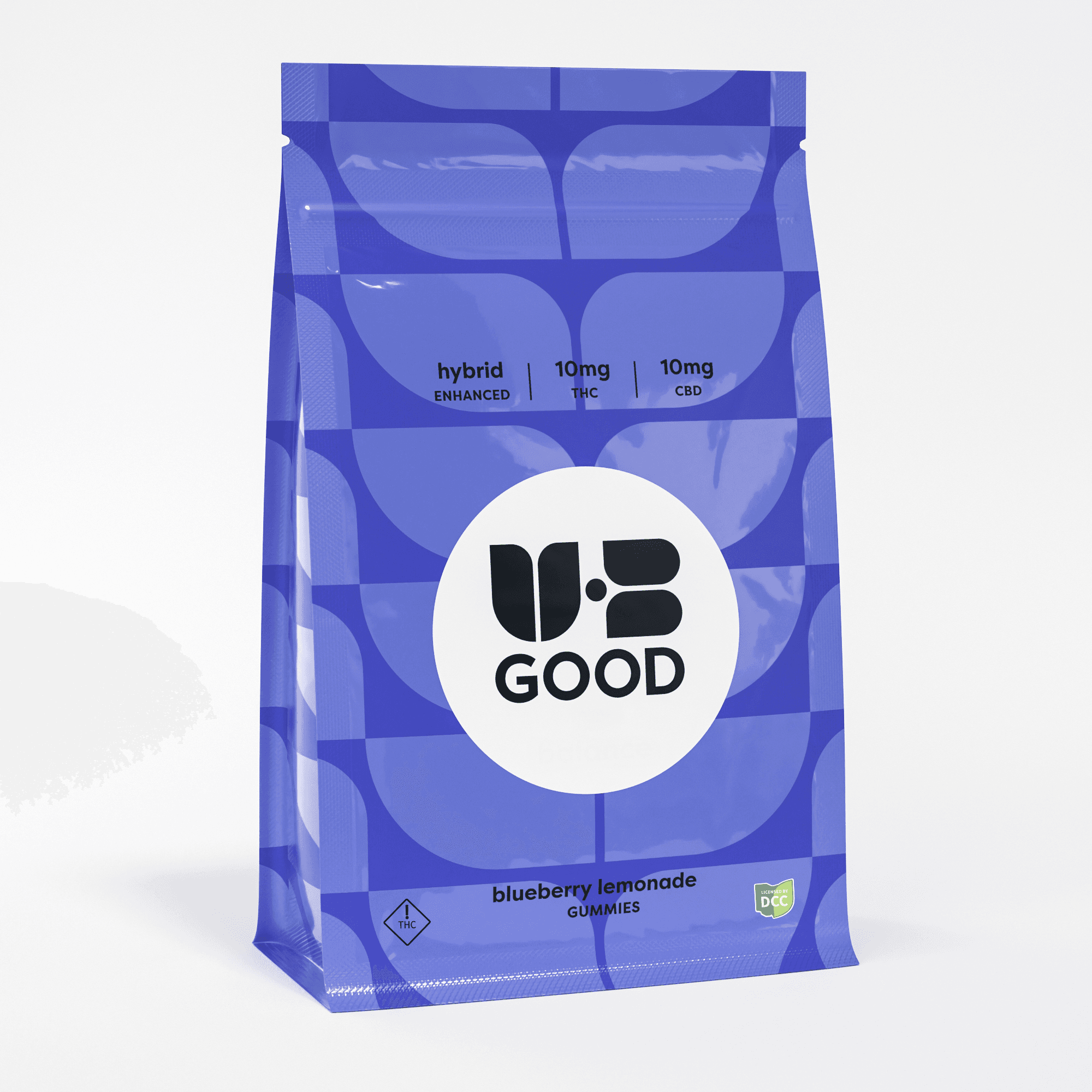 Blueberry Lemonade 1:1 CBD - Gummies - 100mg - 1day - UBGOOD