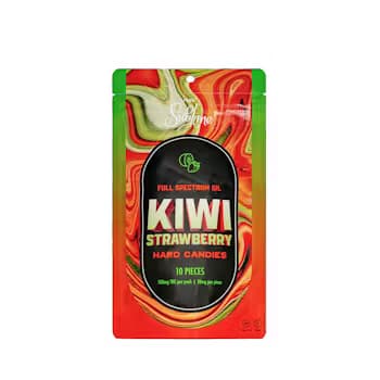 Kiwi Strawberry Rso Hard Candy