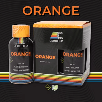 Certified Cultivators - Orange Drink - 4ct - 110mg