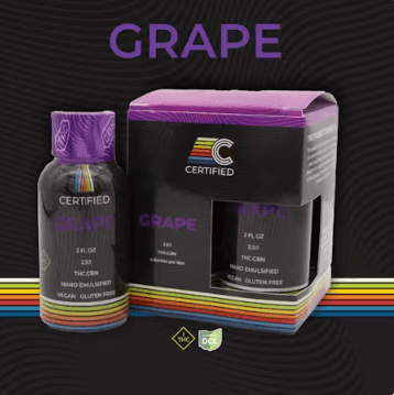 Certified Cultivators - Grape CBN Drink  - 4ct - 100mg