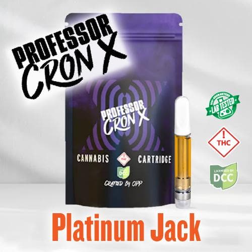 Platinum Jack Cart 1g (Hybrid) | Professor Cron X