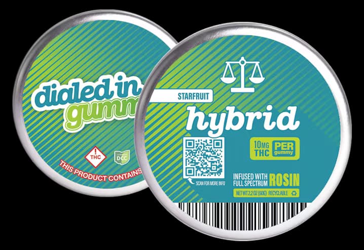 Starfruit Rosin Gummies 100mg | 10pk
