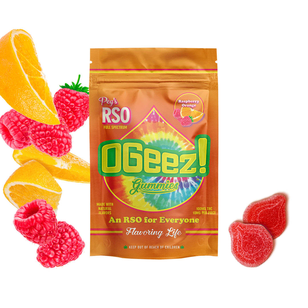 Gummy Peg Rasp Orange Rso