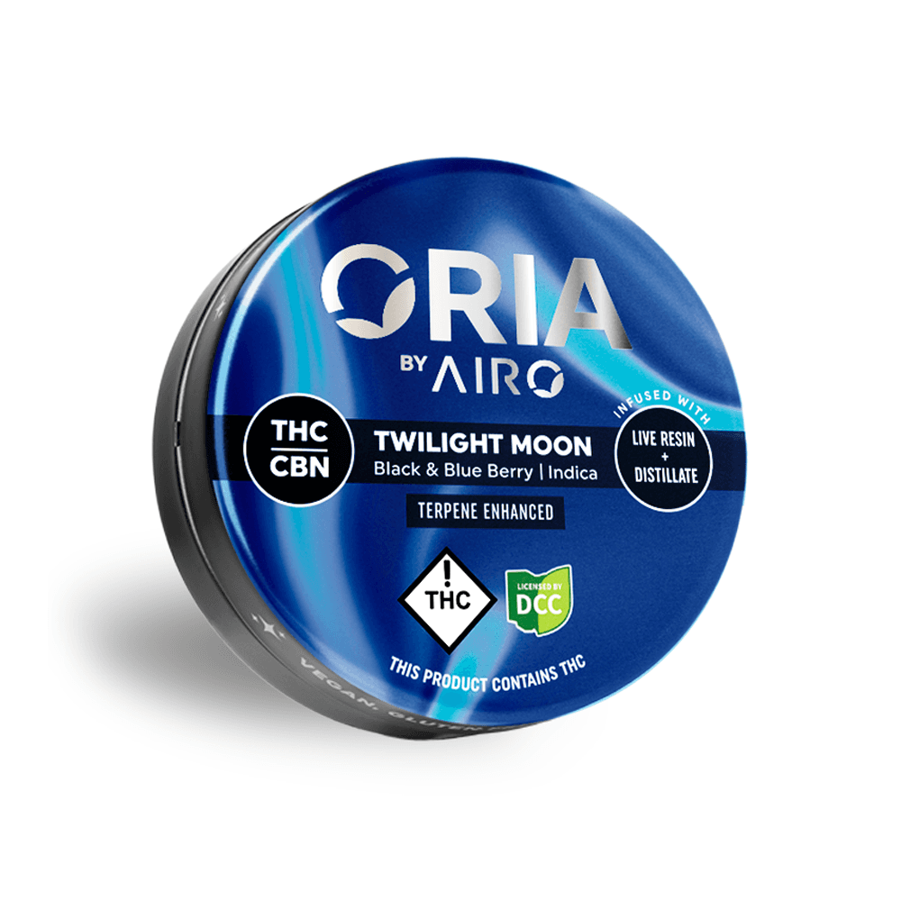 Oria: 2:1 THC:CBN Twilight Moon - Live Resin Gummies 10pk 500mg