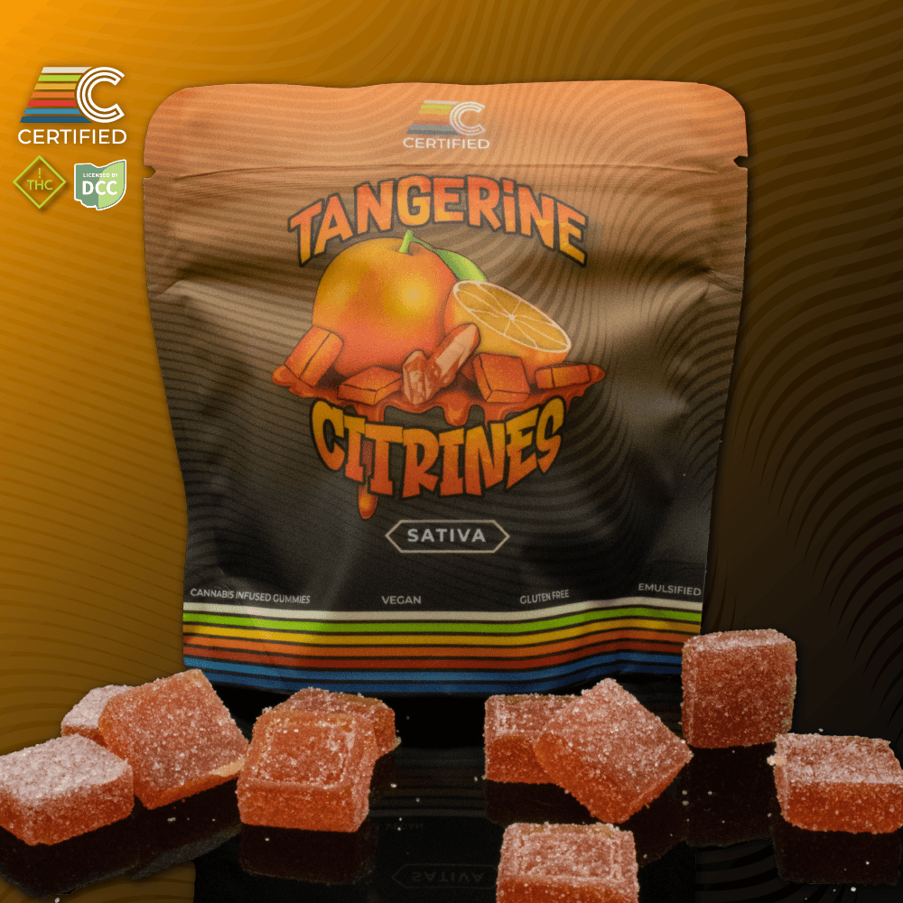 Tangerine Citrines | 10pk