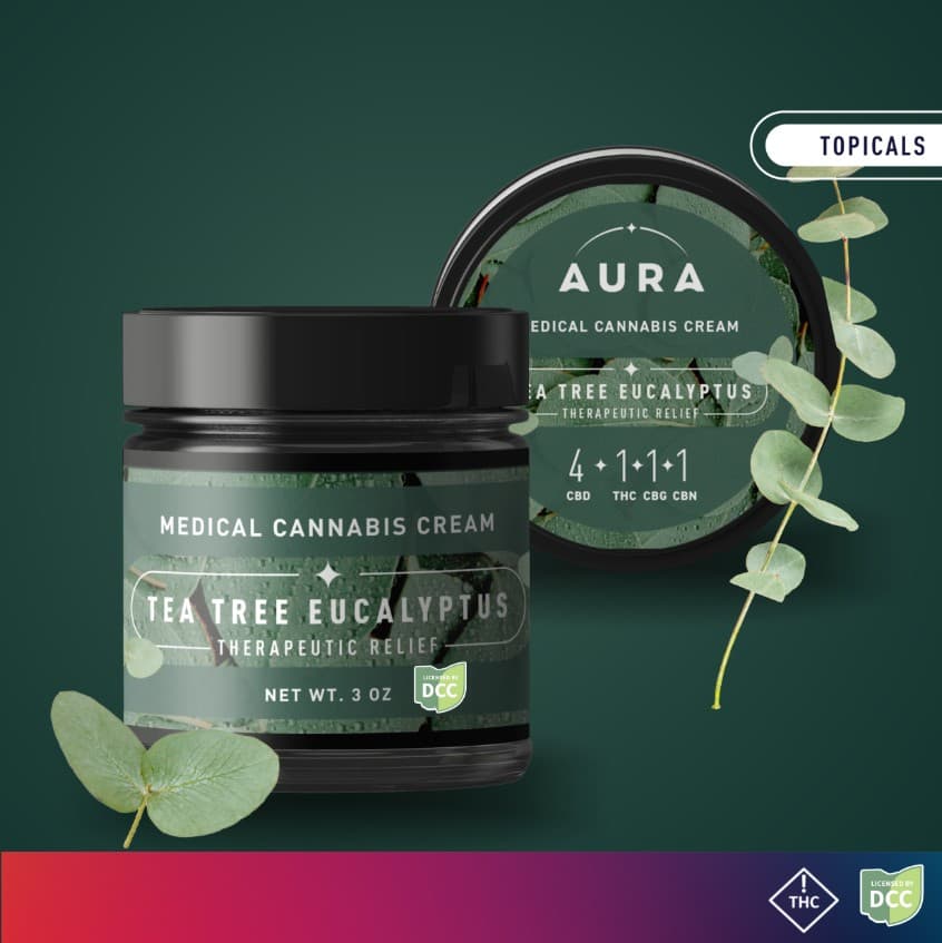 Aura - Tea Tree Eucalyptus Topical Cream - 227mg