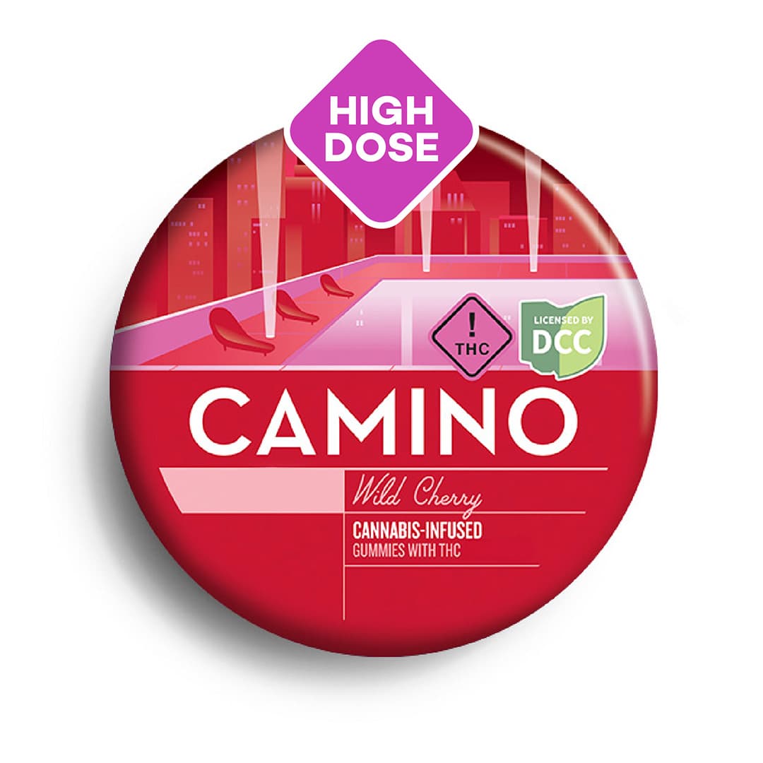 CAMINO - Wild Cherry Excite Sativa HD Gummies 505 mg
