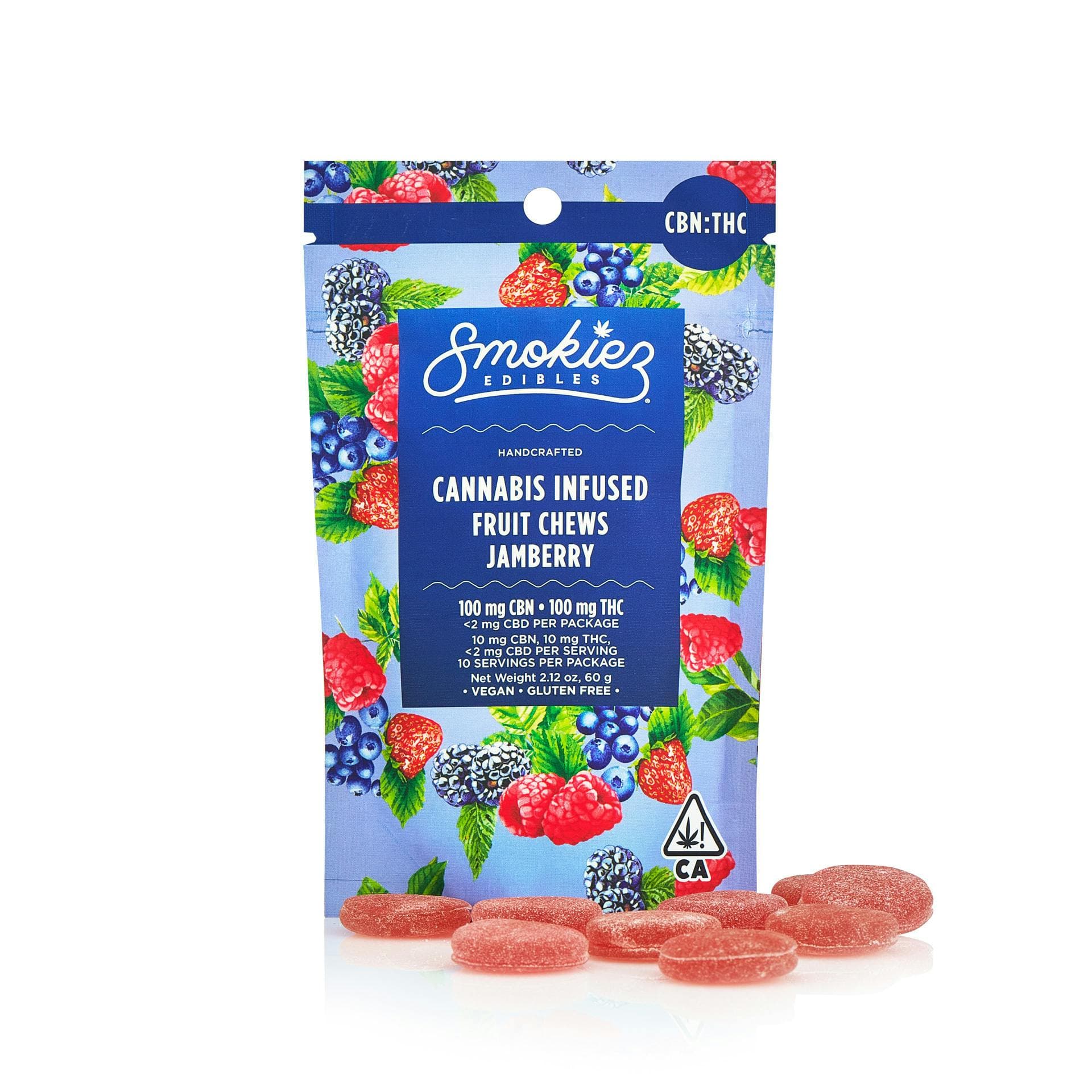 Sweet Jamberry + CBN 100mg Gummies (I) | 10pk