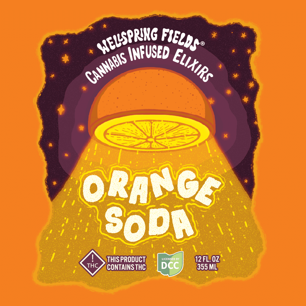 Orange Soda | Drinks 55mg 1pk 12oz.