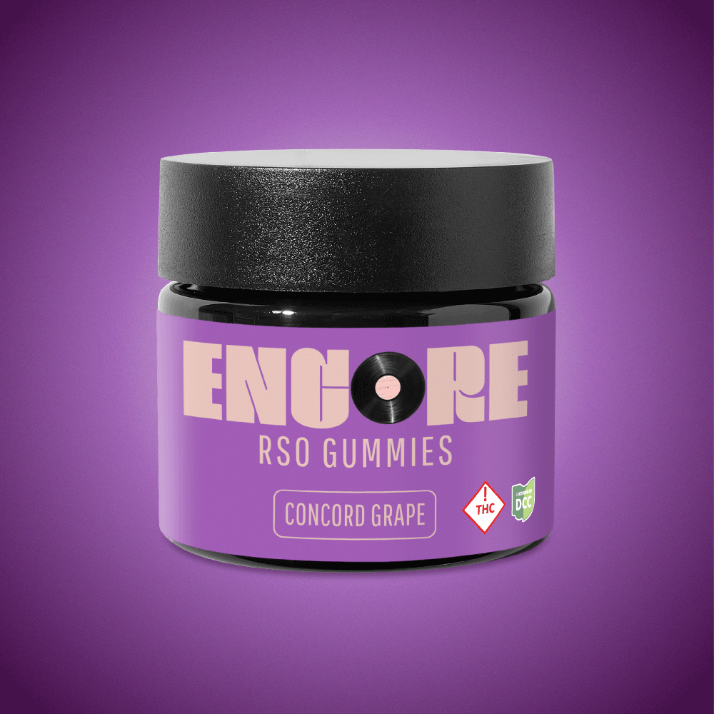 Concord Grape (Indica) - RSO Gummies -22 pk - 550mg