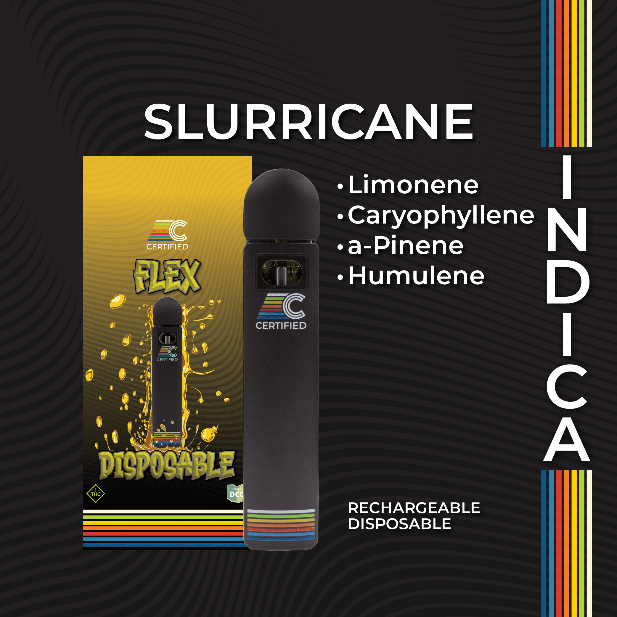 Slurricane - FLEX | 1g Distillate Disposable