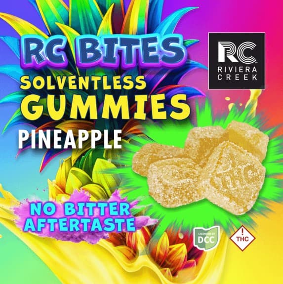 RC Bites Pineapple Gummies